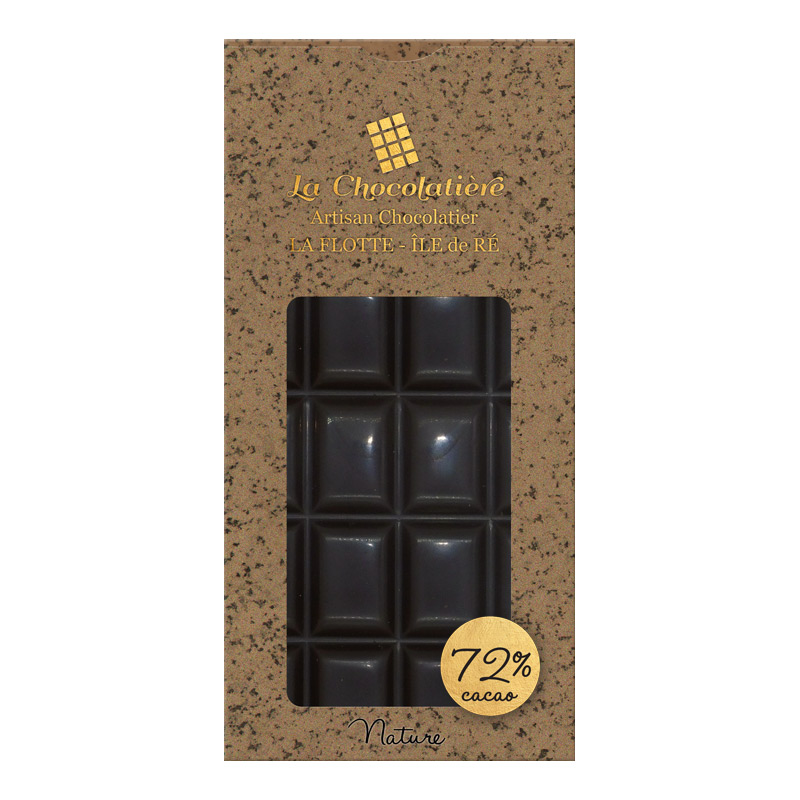 Tablettes : Tablette Chocolat 72% cacao