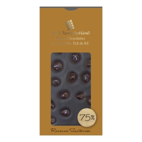 Tablette Raisins Sauternes 75%